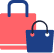 Shopping bags illustration