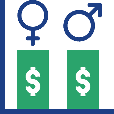 Equal pay graphic